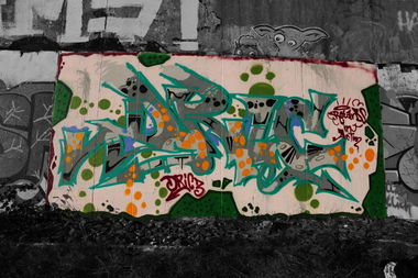 Graffiti Wall in Zittau - Photo by Dric3 - Dresden, RiaCrew, Spray (2014)