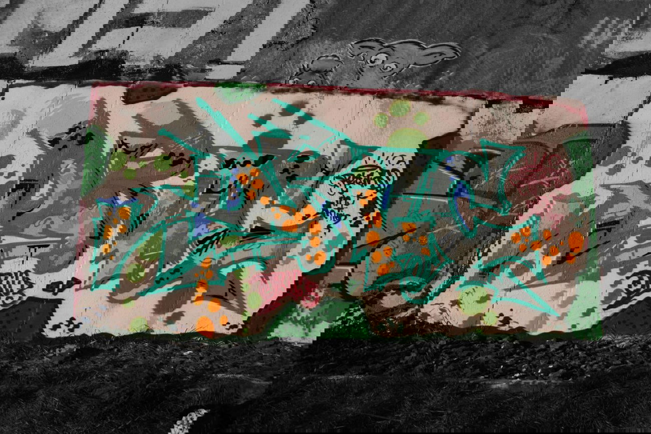 Graffiti Wall in Zittau - Photo by Dric3 - Dresden, RiaCrew, Spray (2014)