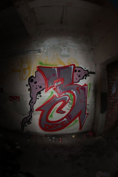 Graffiti Wall in Dresden - Photo by Dric3 - Abriss, House, Dresden (2014)