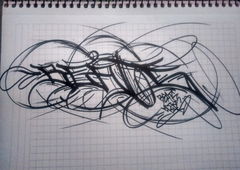 Graffiti Sketch - Photo by DripsOne