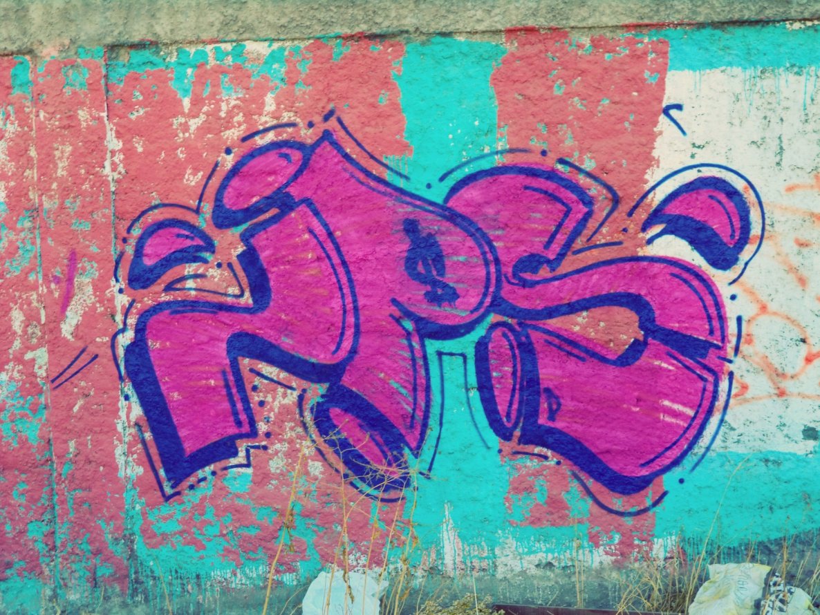 Graffiti Bombing - Photo by DripsOne (2014)