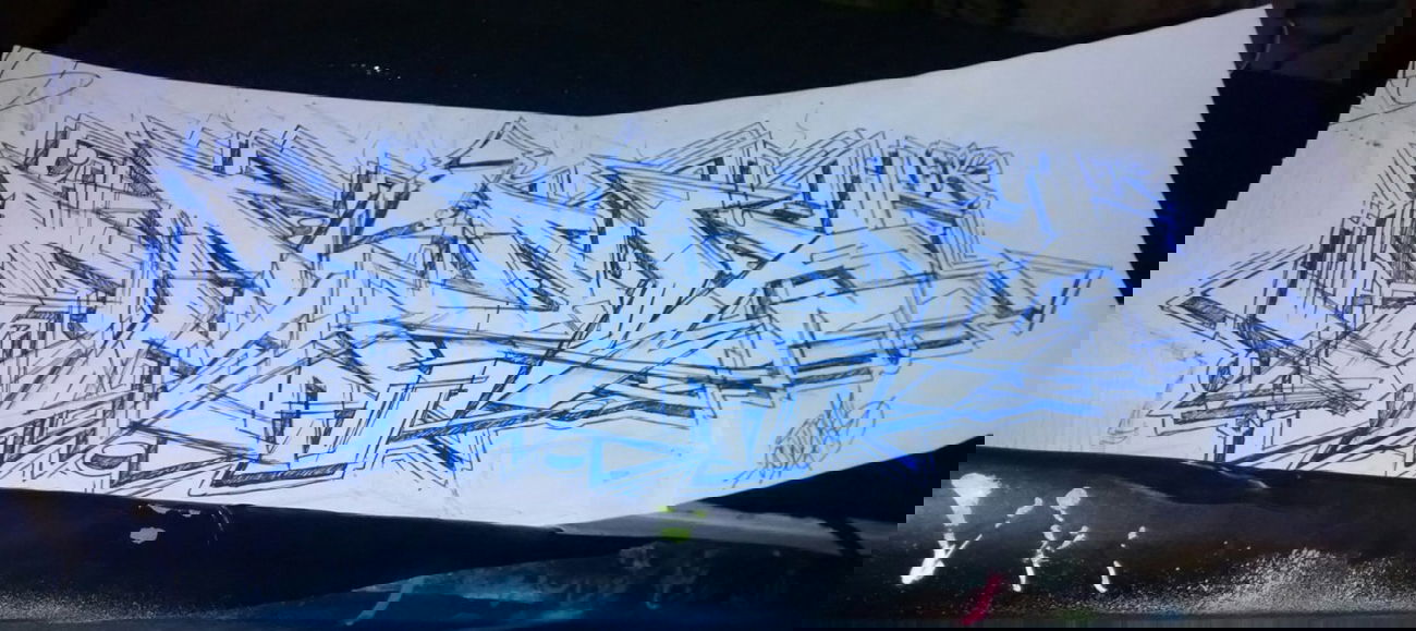 Graffiti Sketch - Photo by DripsOne (2015)