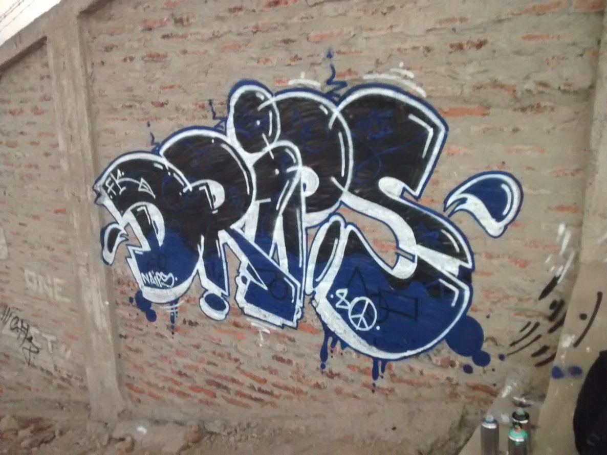 Graffiti Wall in Renca - Photo by DripsOne (2014)