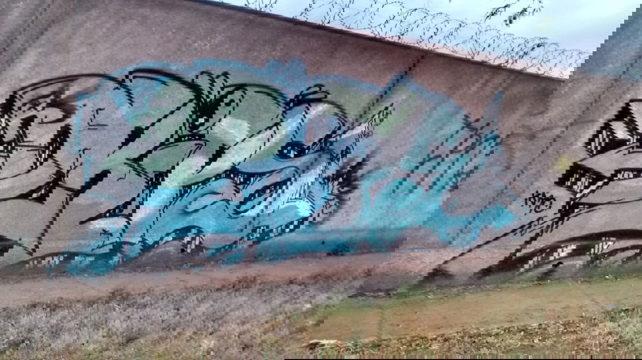 Graffiti Wall in Renca - Photo by DripsOne (2014)