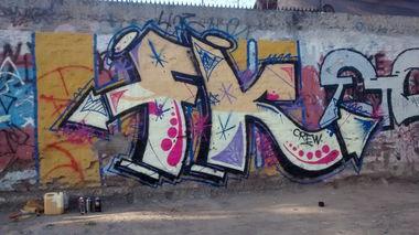 Graffiti Wall - Photo by DripsOne (2014)