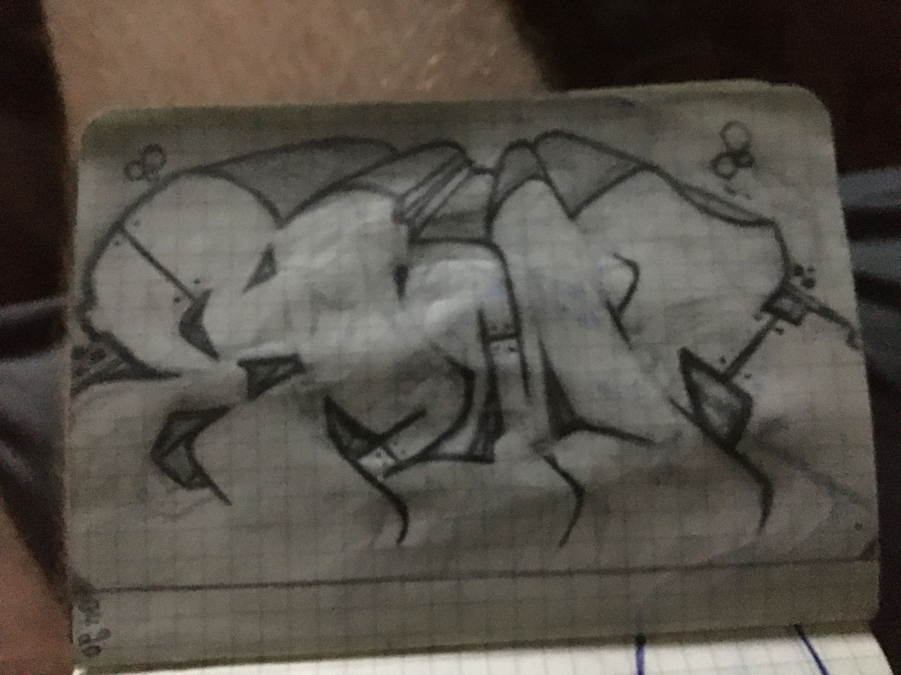 Graffiti Sketch - Photo by Droopy - elmo