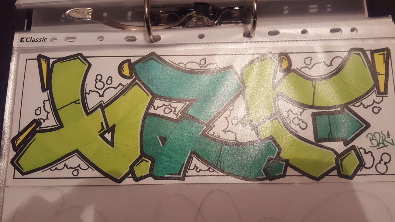 Graffiti Sketch - Photo by Droopy - B2R (2016)