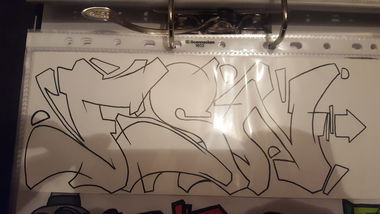 Graffiti Sketch - Photo by Droopy - FSN (2016)