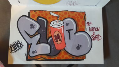 Graffiti Wall - Photo by Droopy - elmo