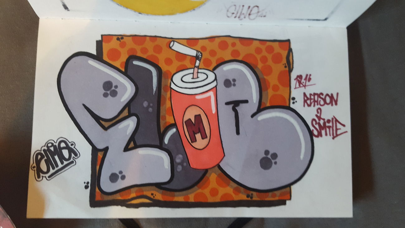 Graffiti Wall - Photo by Droopy - elmo