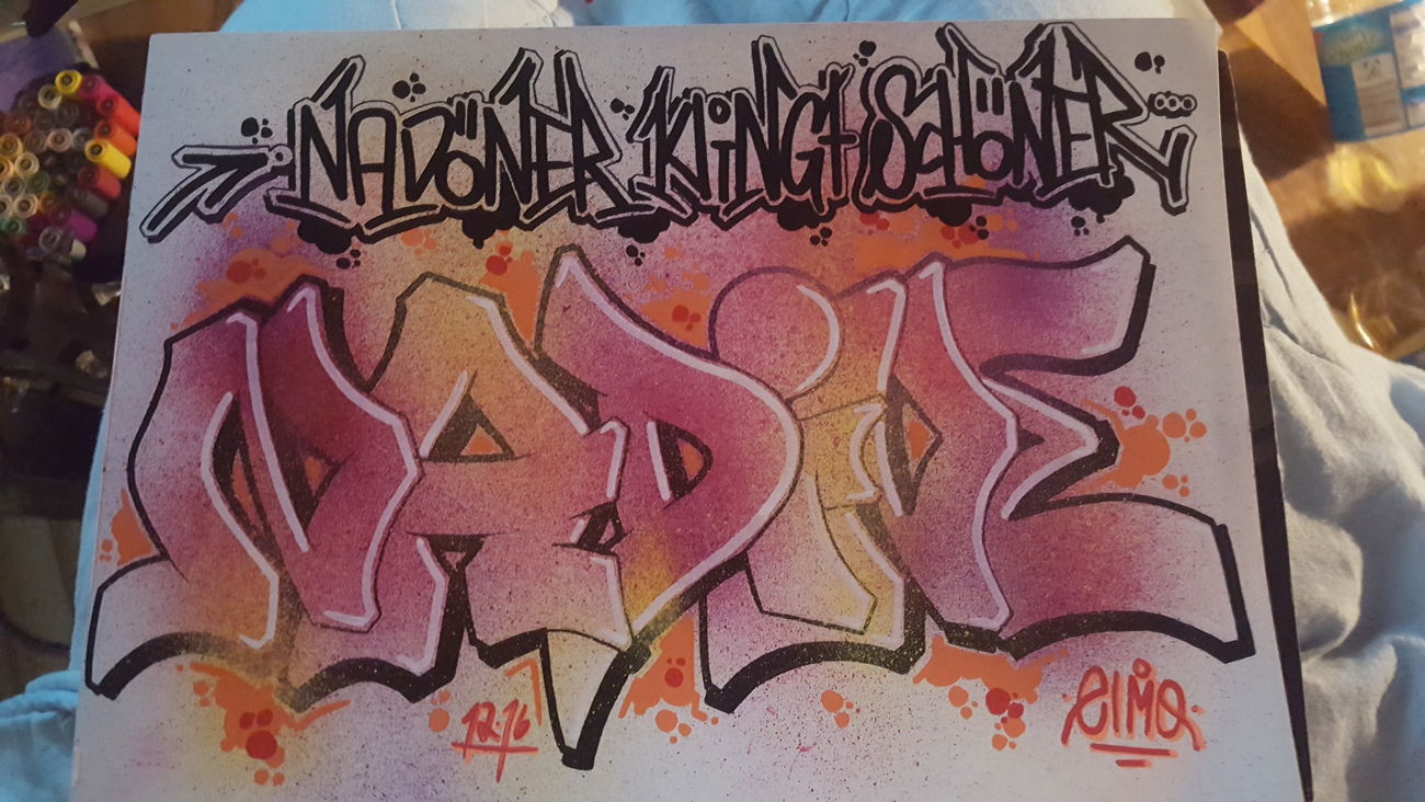Graffiti Sketch - Photo by Droopy