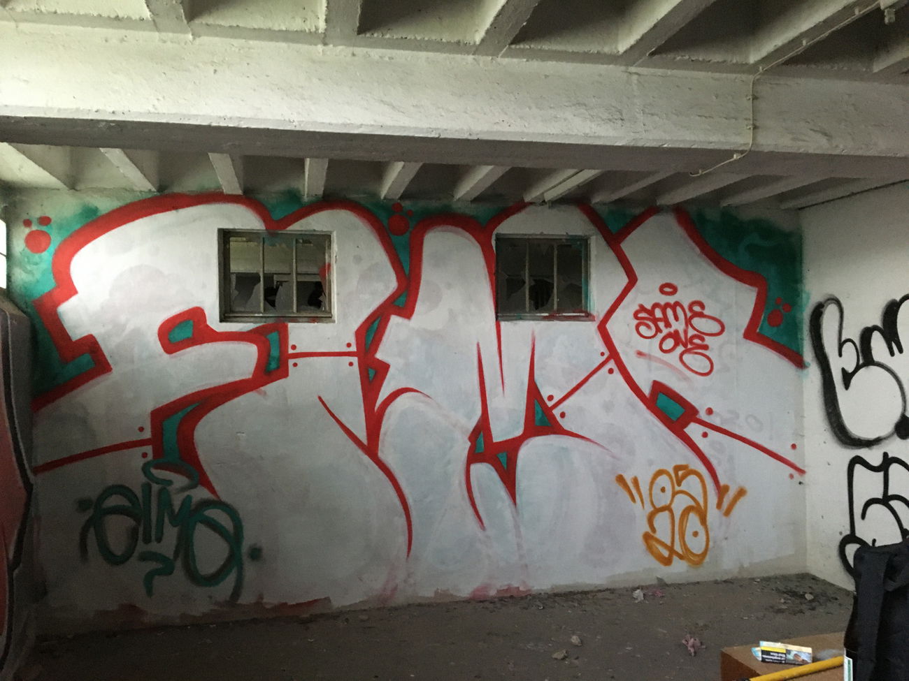 Graffiti Wall - Photo by Droopy - elmo