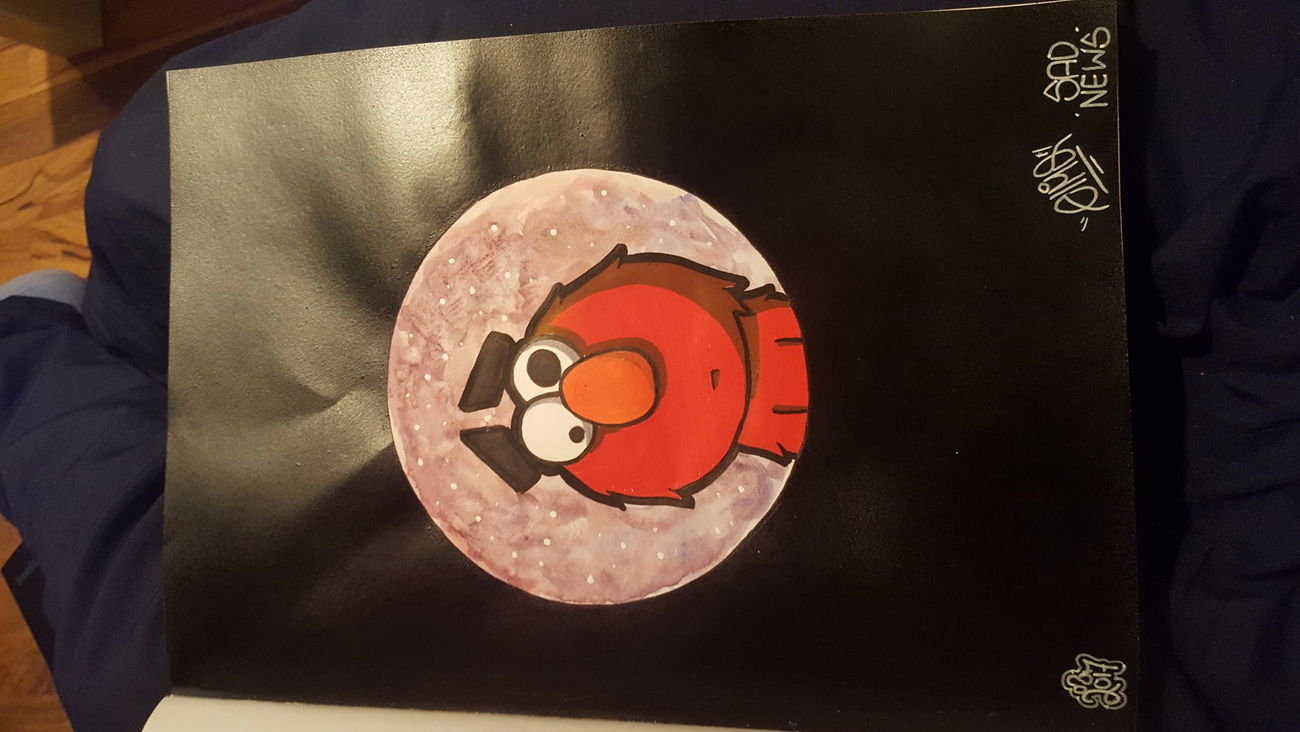 Graffiti Sketch - Photo by Droopy - elmo