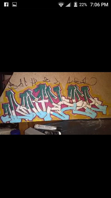 Graffiti Sketch - Photo by Drowzy