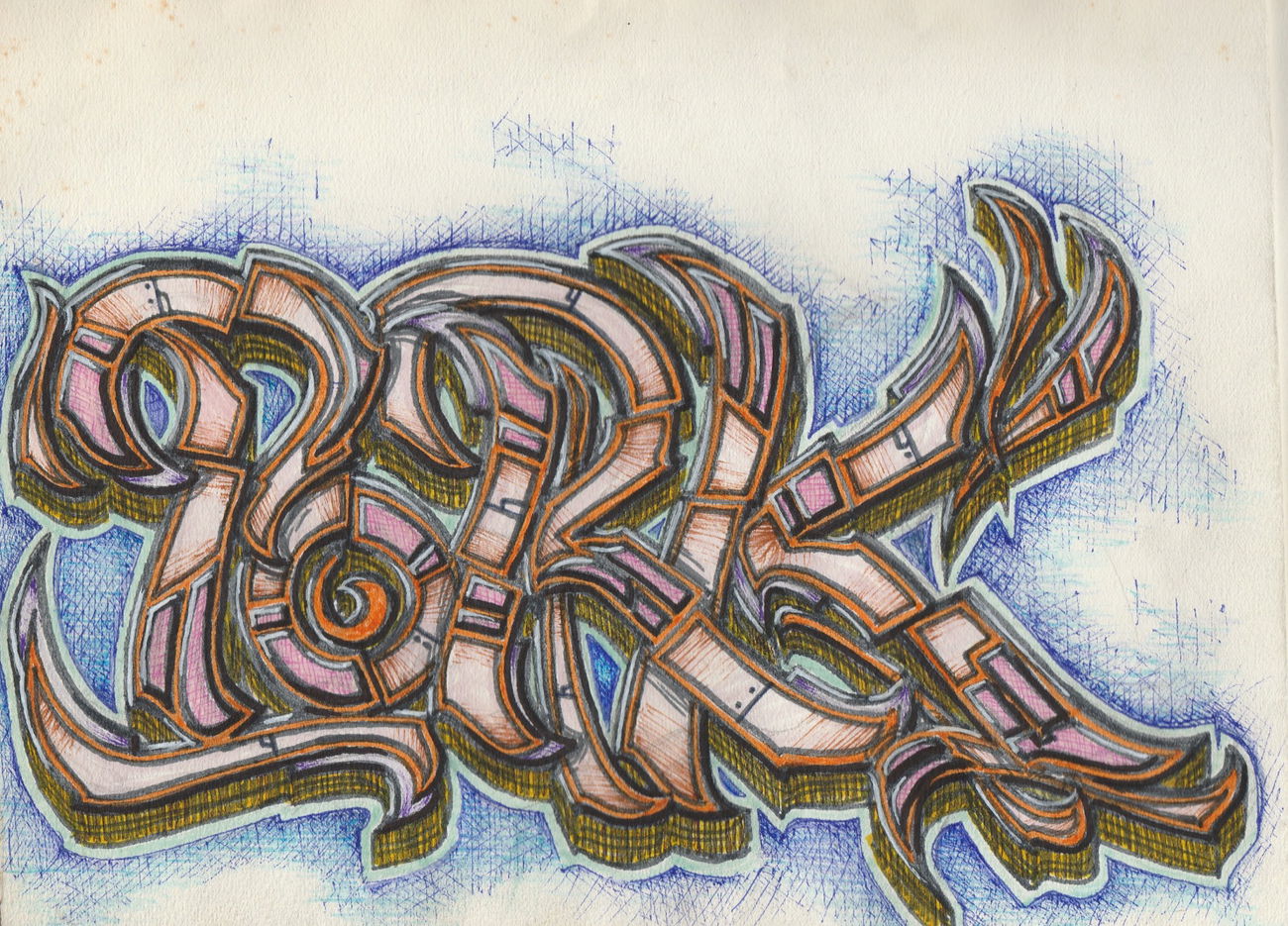 Graffiti Sketch - Photo by DrunKingMonkeys