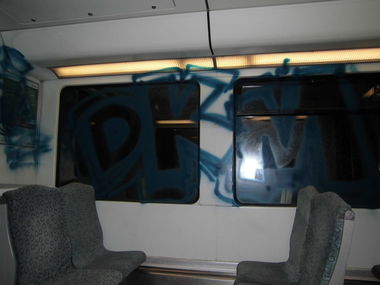 Graffiti Train - Photo by DrunKingMonkeys