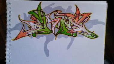 Graffiti Sketch - Photo by DrunKingMonkeys