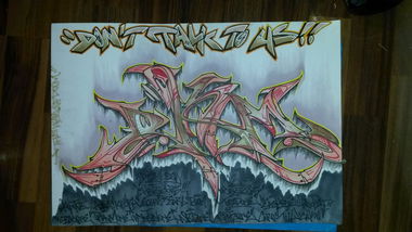 Graffiti Sketch - Photo by DrunKingMonkeys