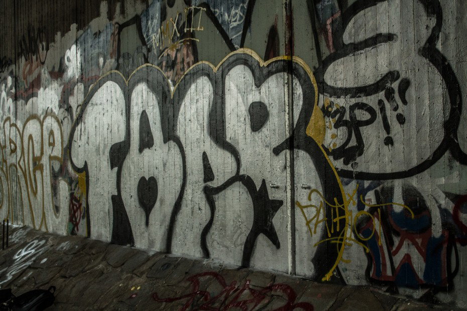 Graffiti Wall in Dortmund - Photo by Dudesprayno - chrome (2013)