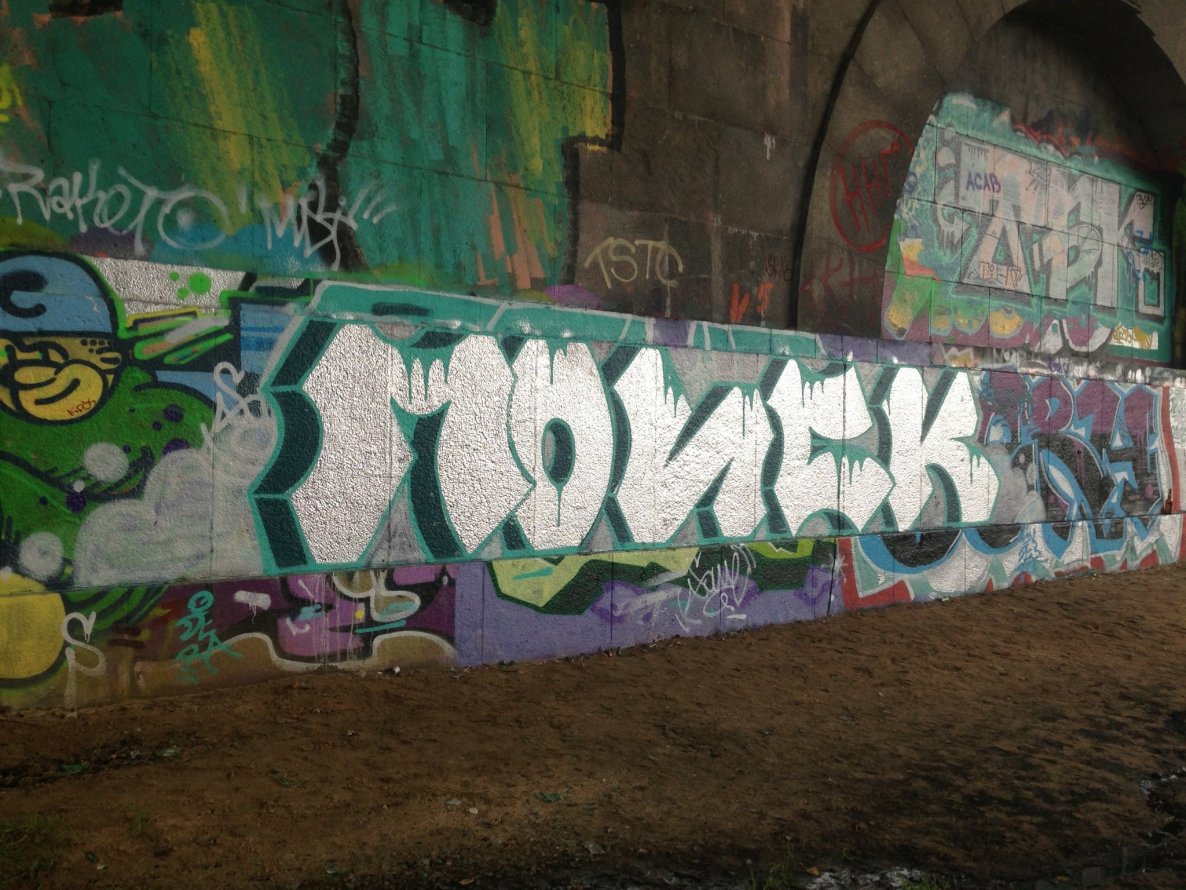 Graffiti Bombing - Photo by Dudos