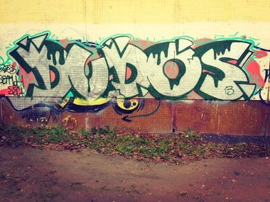Graffiti Bombing - Photo by Dudos