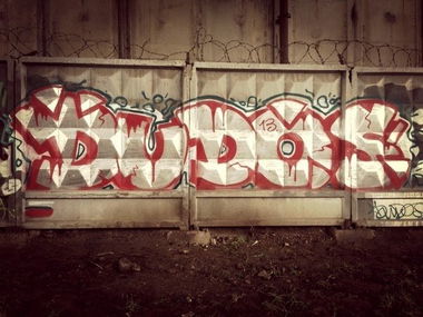 Graffiti Bombing - Photo by Dudos