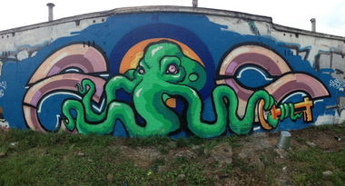 Graffiti Wall in Moscow - Photo by Dufy - dufy, 2nc (2013)