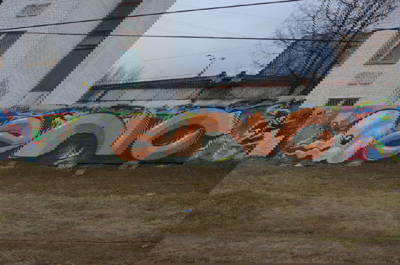 Graffiti Wall in Moscow - Photo by Dufy - dufy, 2nc (2014)