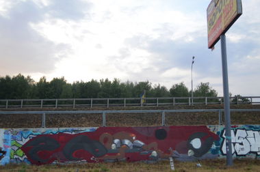 Graffiti Wall in Russia - Photo by Dufy - dufy (2014)