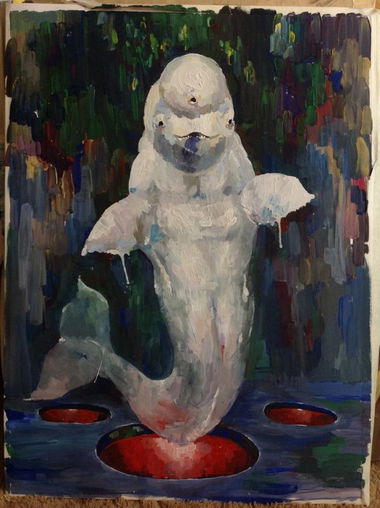 Graffiti Artwork - Photo by Dufy - Dufy, 2NC, canvas (2014)