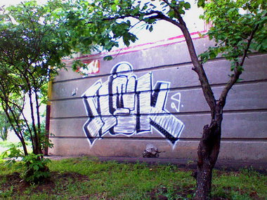 Graffiti Bombing - Photo by DukaL1s (2009)