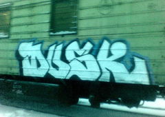 Graffiti Train - Photo by Dusk (2009)