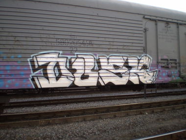 Graffiti Train - Photo by Dusk (2010)
