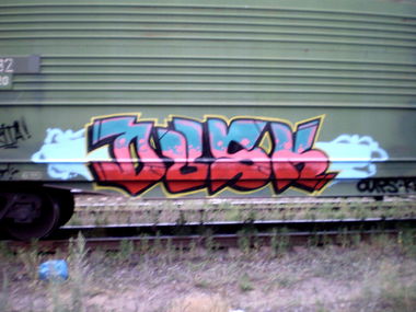 Graffiti Train - Photo by Dusk (2013)