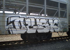 Graffiti Train - Photo by Dusk (2010)