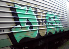 Graffiti Train - Photo by Dusk (2009)