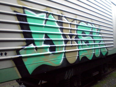 Graffiti Train - Photo by Dusk (2009)