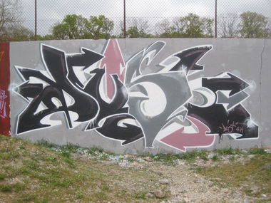 Graffiti Wall - Photo by Dust - dust, thonon, graffiti (2014)