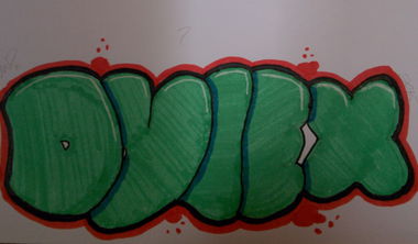 Graffiti Sketch in Apopka, fal - Photo by Dylex - Postman, post, man (2015)