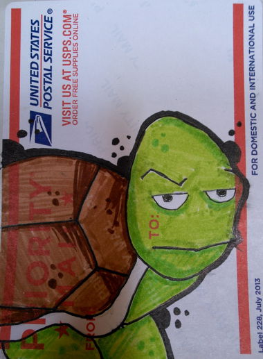 Graffiti Sketch in Apopka, fal - Photo by Dylex - Postman, post, man (2015)