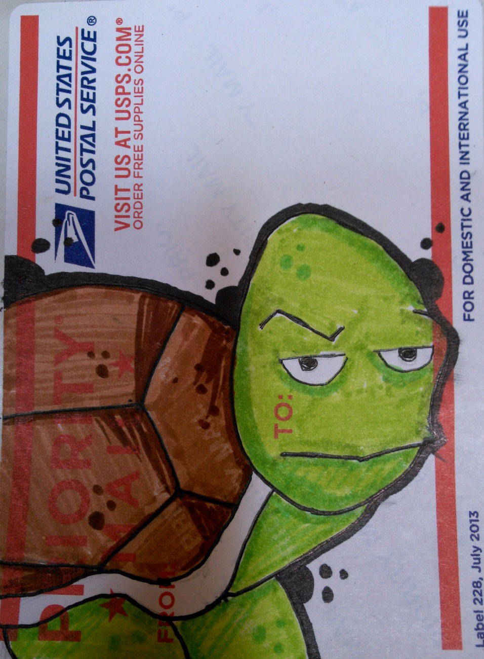 Graffiti Sketch in Apopka, fal - Photo by Dylex - Postman, post, man (2015)