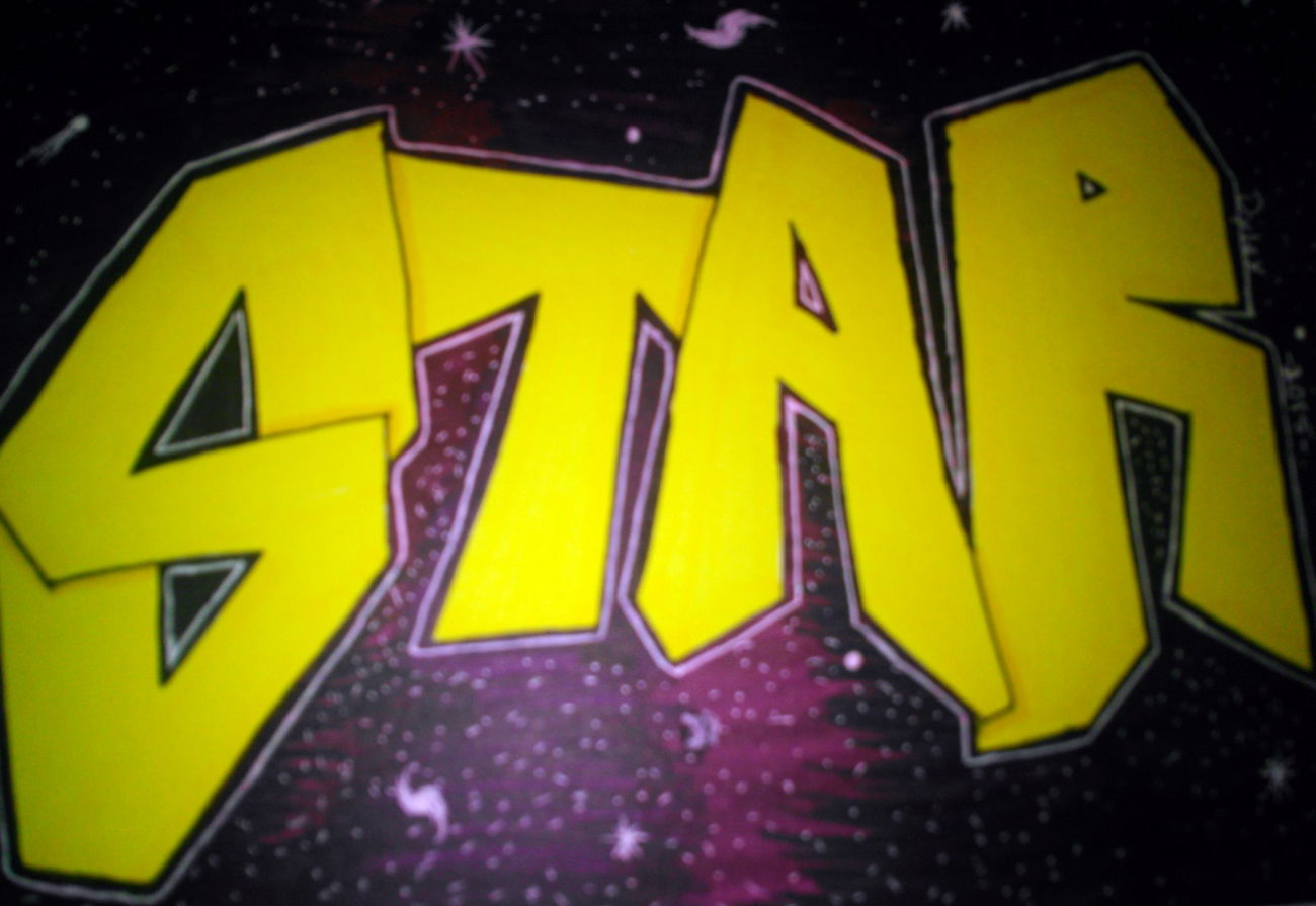 Graffiti Wall in Apopka - Photo by Dylex - Star, beat, love (2015)