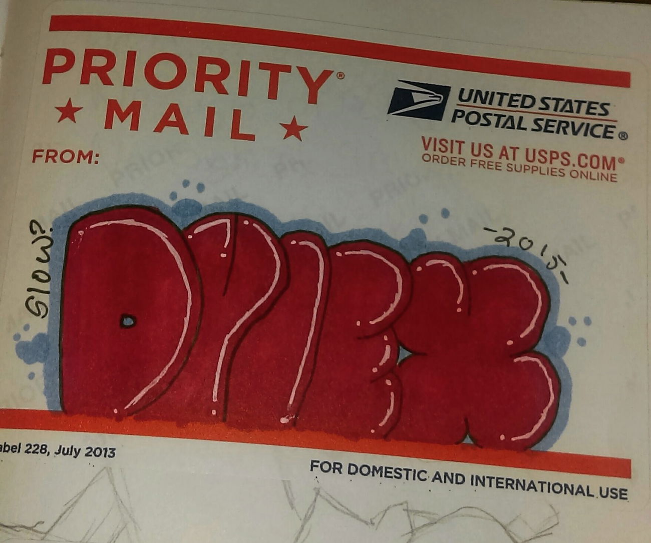 Graffiti Artwork in United States - Photo by Dylex - Dylex, slow, graffiti (2016)