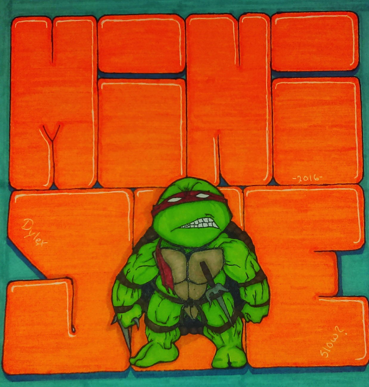 Graffiti Artwork in United States - Photo by Dylex - Dylex, slow, graffiti (2016)