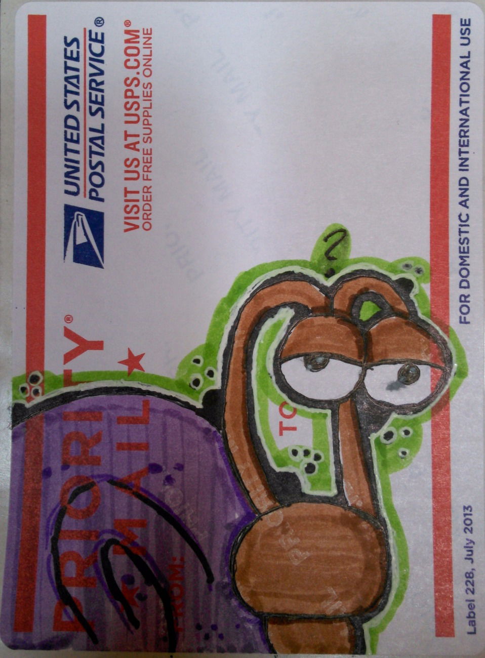 Graffiti Sketch in Apopka, fal - Photo by Dylex - Postman, post, man (2015)