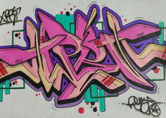 Graffiti Wall - Photo by Dyst0 (2017)