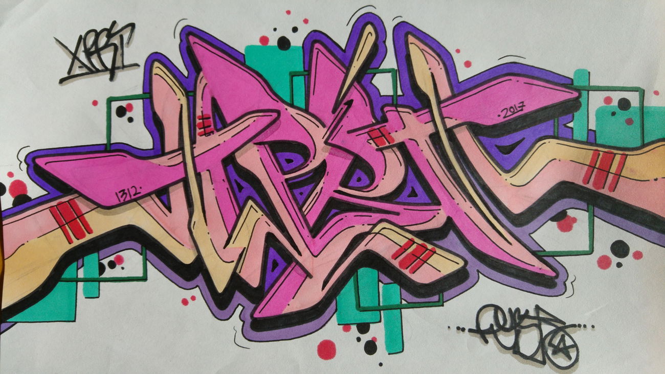 Graffiti Wall - Photo by Dyst0 (2017)