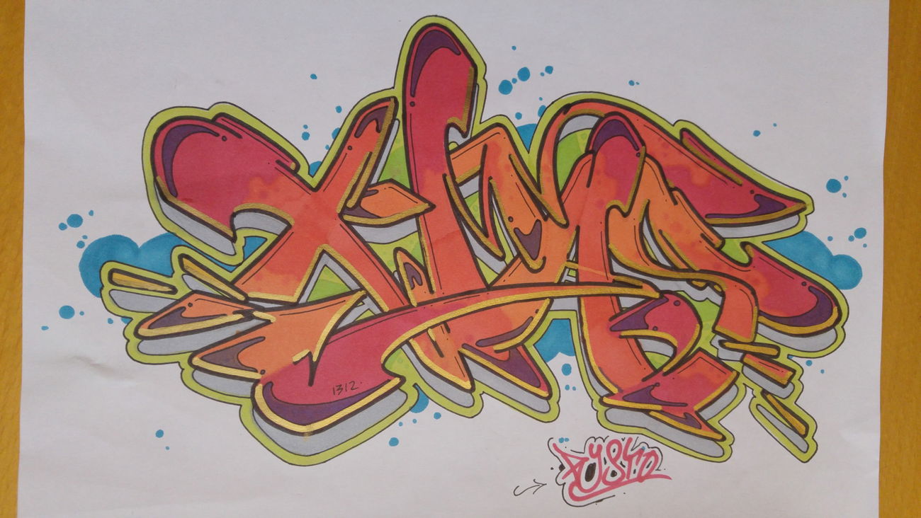 Graffiti Wall - Photo by Dyst0 (2016)