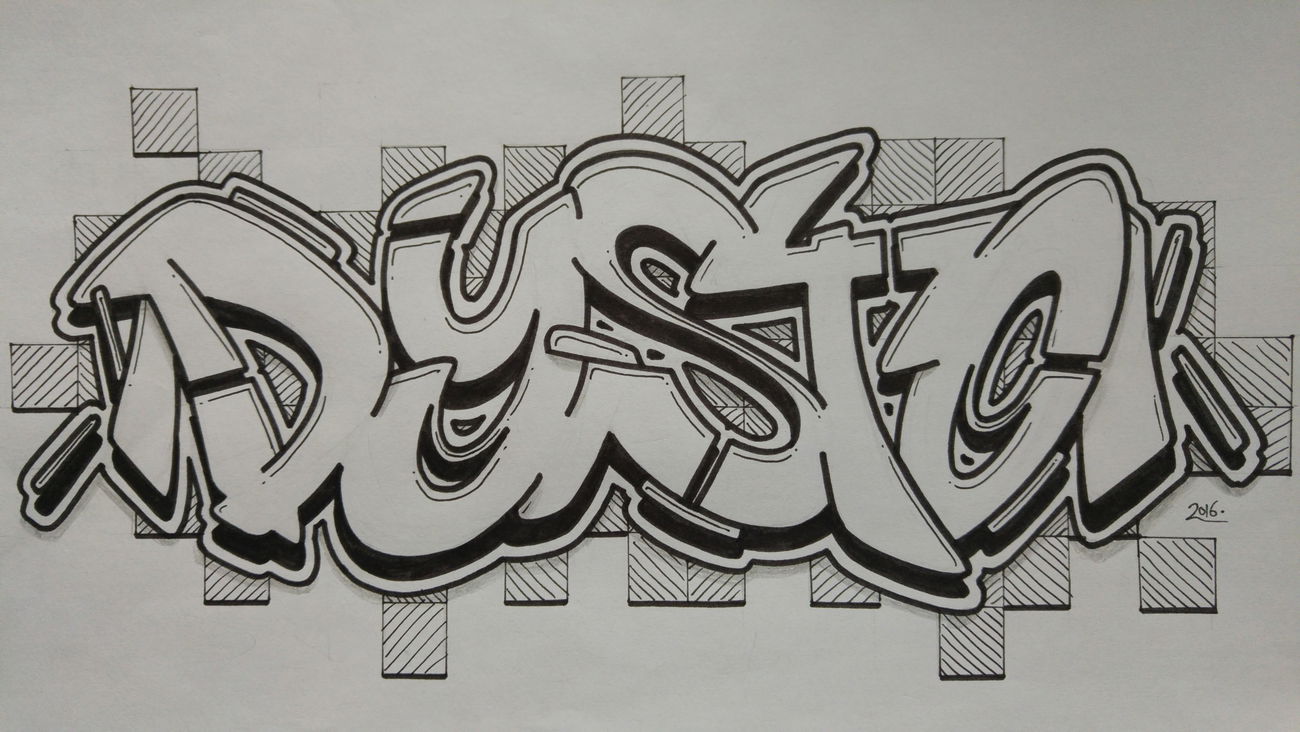 Graffiti Sketch - Photo by Dyst0 (2016)