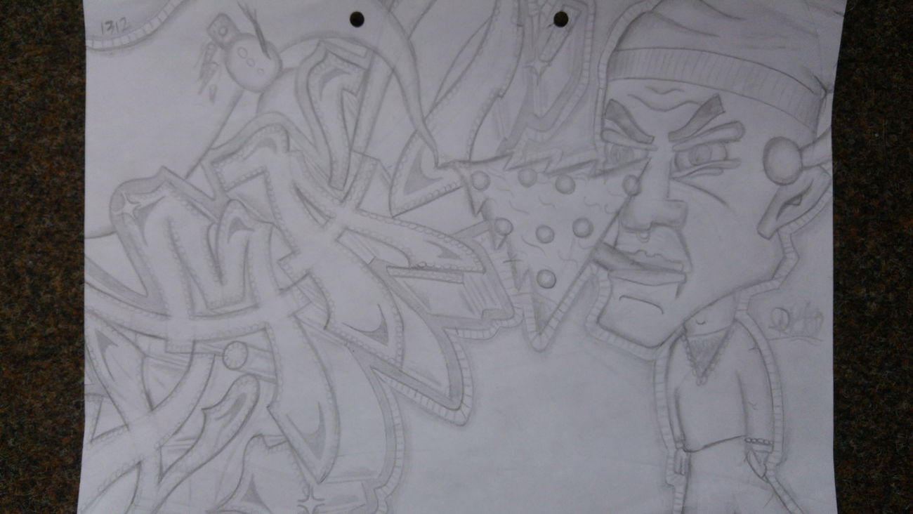 Graffiti Wall - Photo by Dyst0 - sryforthatcharac